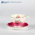 China ceramics coffee cup and saucers